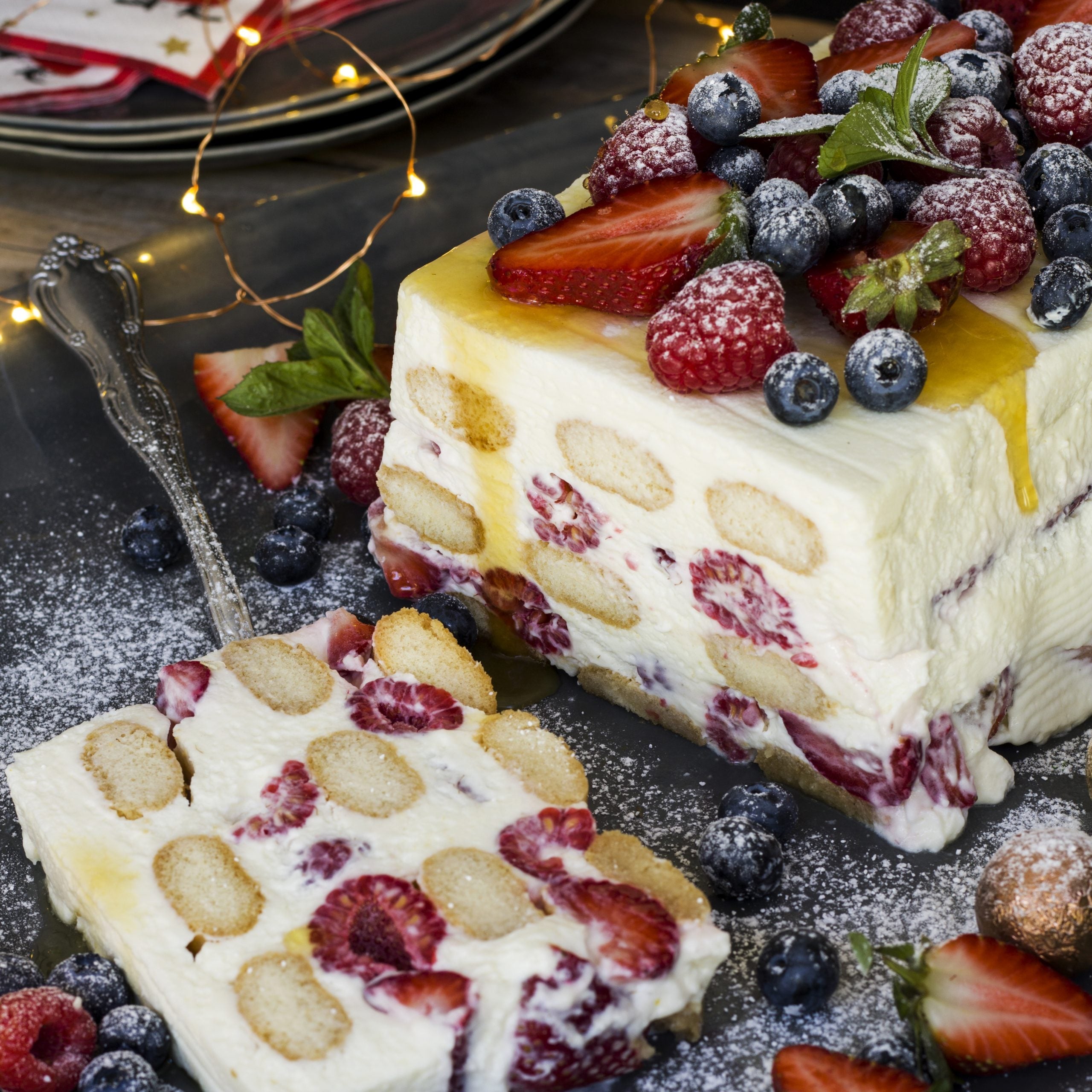 Cheesecake Trifle with Red Berries – Ina Paarman's Kitchen